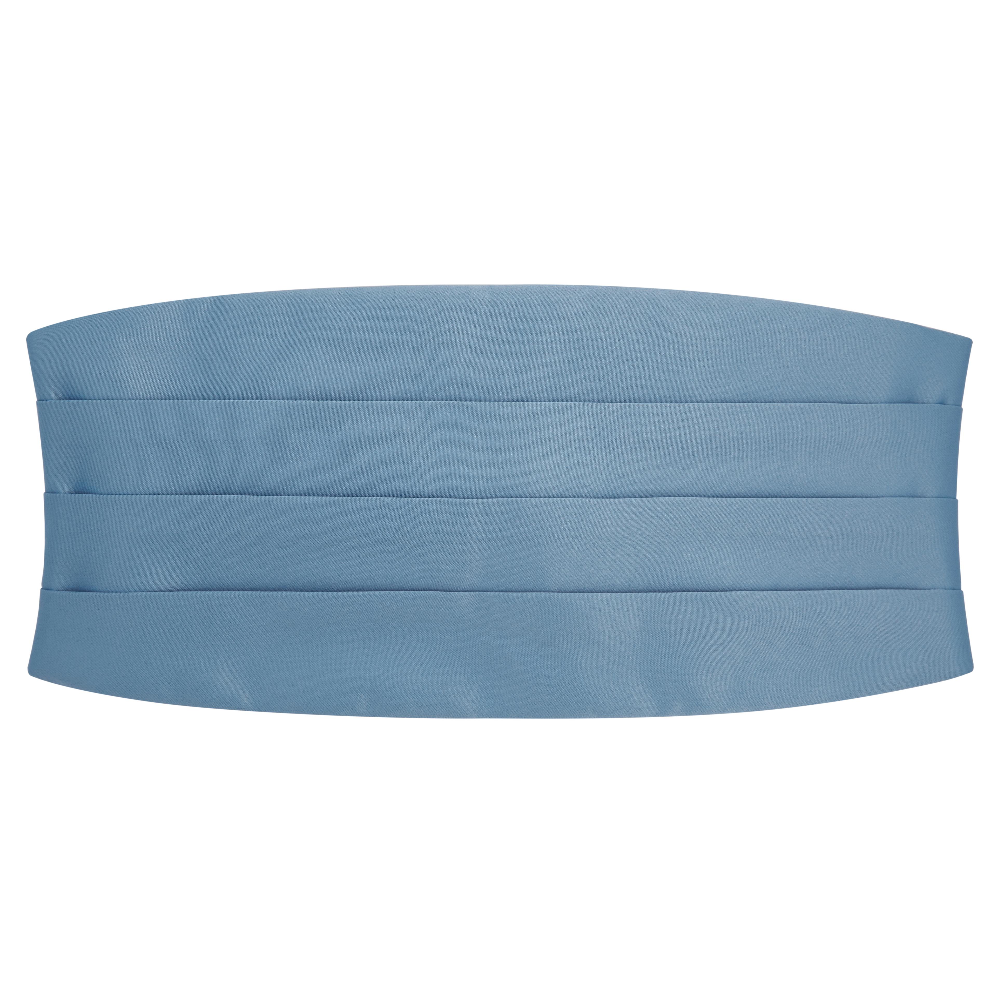 Babyblauer Basic Kummerbund